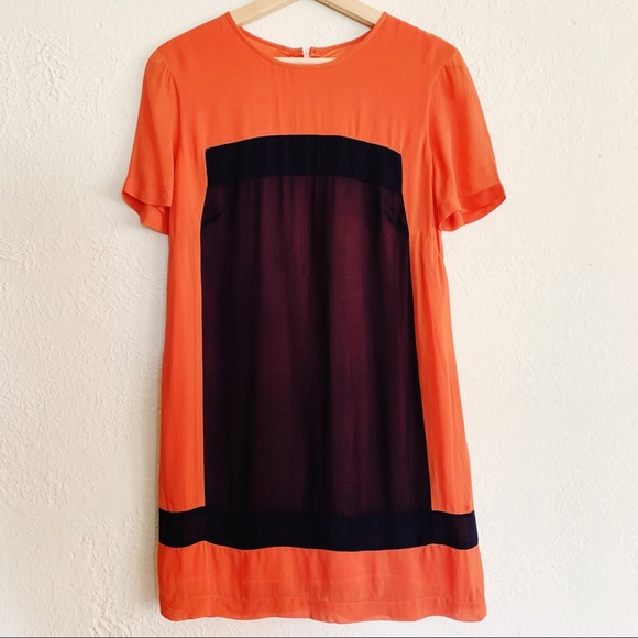 French Connection Color Block Dress - Picture 1 of 8